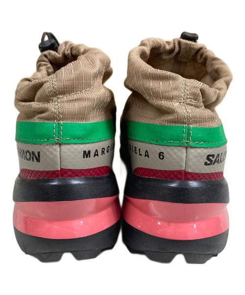 SALOMON（サロモン）SALOMON (サロモン) MM6 Maison Margiela (エムエムシックスメゾンマルジェラ) シューズ ベージュ×グリーン サイズ:SIZE 22cmの古着・服飾アイテム
