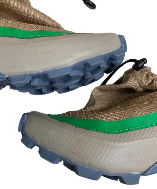 SALOMON（サロモン）SALOMON (サロモン) MM6 Maison Margiela (エムエムシックスメゾンマルジェラ) シューズ ベージュ×グリーン サイズ:SIZE 22cmの古着・服飾アイテム