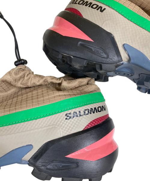 SALOMON（サロモン）SALOMON (サロモン) MM6 Maison Margiela (エムエムシックスメゾンマルジェラ) シューズ ベージュ×グリーン サイズ:SIZE 22cmの古着・服飾アイテム