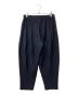 HOMME PLISSE ISSEY MIYAKE (オム プリッセ イッセイ ミヤケ) BASICS プリーツパンツ ネイビー サイズ:1：18000円