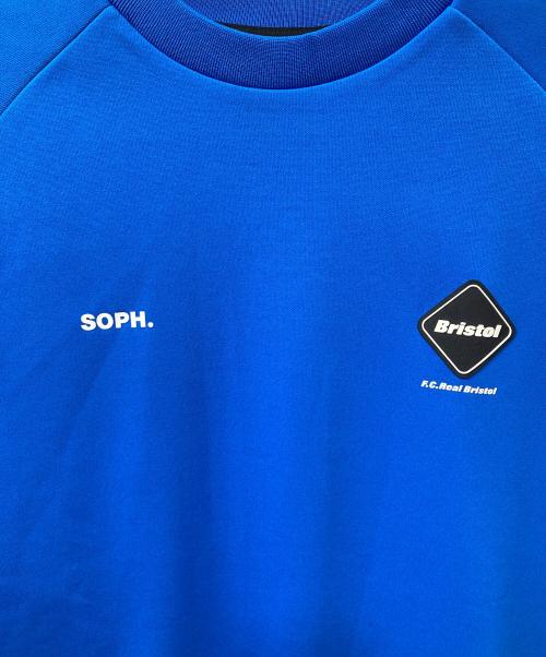 SOPH.（ソフ）SOPH. (ソフ) TRAINING TRACK CREWNECK TOP スウェット ブルー サイズ:Lの古着・服飾アイテム