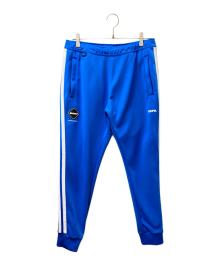 F.C.R.B.（エフシーレアルブリストル）の古着「TRAINING TRACK RIBBED PANTS スウェットパンツ」｜ブルー