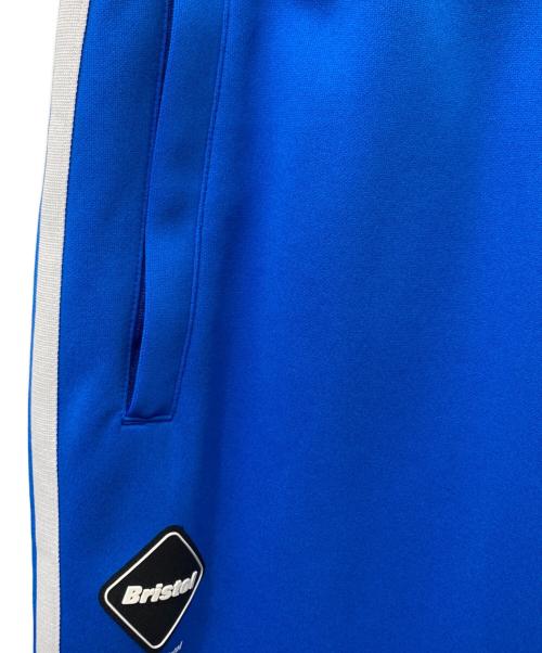 F.C.R.B.（エフシーレアルブリストル）F.C.R.B. (エフシーレアルブリストル) TRAINING TRACK RIBBED PANTS スウェットパンツ ブルー サイズ:Mの古着・服飾アイテム