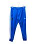 F.C.R.B.（エフシーレアルブリストル）の古着「TRAINING TRACK RIBBED PANTS スウェットパンツ」｜ブルー