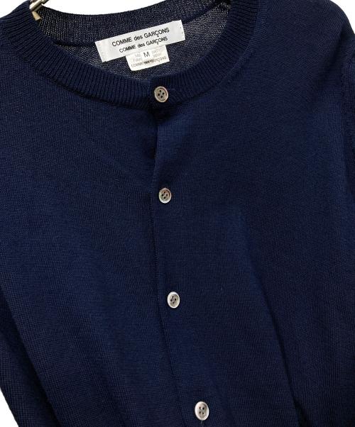 COMME des GARCONS COMME des GARCONS（コムデギャルソン コムデギャルソン）COMME des GARCONS COMME des GARCONS (コムデギャルソン コムデギャルソン) デザインカーディガン ネイビー サイズ:SIZE Mの古着・服飾アイテム