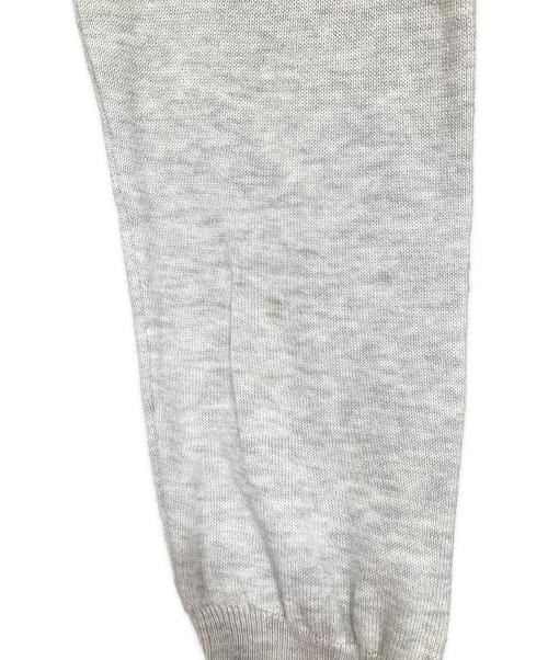 Maison Margiela 4（メゾンマルジェラ 4）Maison Margiela 4 (メゾンマルジェラ 4) エルボーパッチ クルーネックニット グレー サイズ:SIZE Mの古着・服飾アイテム