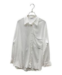 DEUXIEME CLASSE（ドゥーズィエム クラス）の古着「EVERYDAY I LIKE. Cotton Sheer Wash シャツ」｜ホワイト