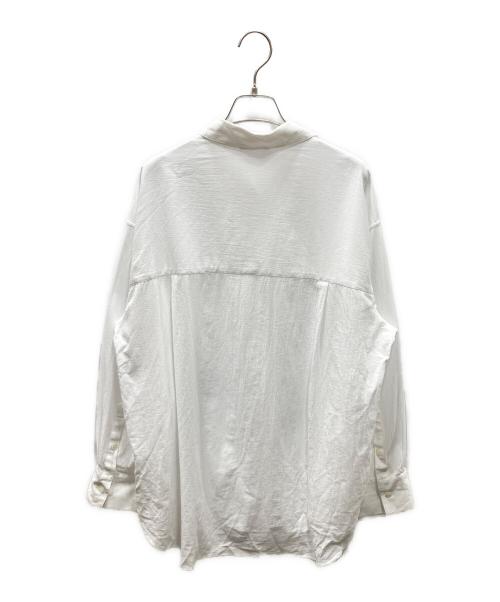 DEUXIEME CLASSE（ドゥーズィエム クラス）Deuxieme Classe (ドゥーズィエム クラス) EVERYDAY I LIKE. Cotton Sheer Wash シャツ ホワイト サイズ:サイズ表記無しの古着・服飾アイテム