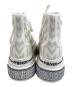 中古・古着 FENDI (フェンディ) MARC JACOBS (マークジェイコブス) Domino Canvas High-top ドミノキャンバスハイカットスニーカー ホワイト×ブラック サイズ:SIZE 37：25000円