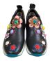 FENDI (フェンディ) フラワースタッズスリッポン ブラック サイズ:SIZE 36：12000円
