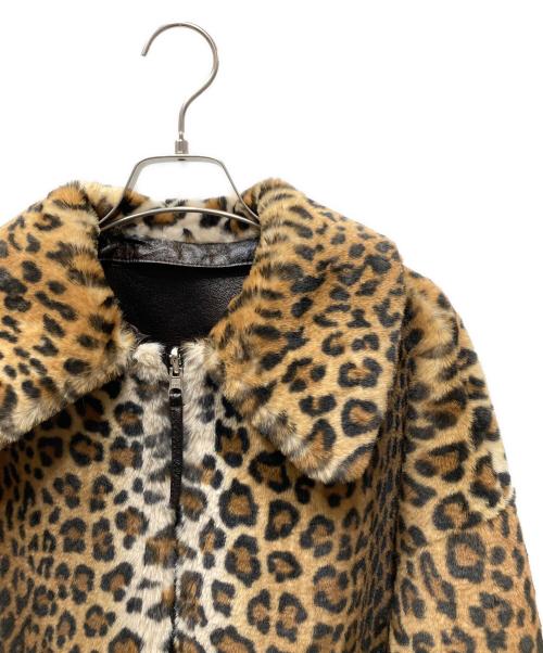 NOUNLESS（ナウンレス）NOUNLESS (ナウンレス) REVERSIBLE SHORT FAKE FUR JACKET リバーシブル ショート フェイクファー ジャケット ブラウン サイズ:SIZE 1の古着・服飾アイテム
