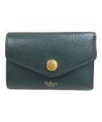 MULBERRYマルベリー）の古着「フォールデッド マルチカード ウォレット」｜マルベリーグリーン