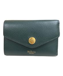 MULBERRY（マルベリー）の古着「フォールデッド マルチカード ウォレット」｜マルベリーグリーン