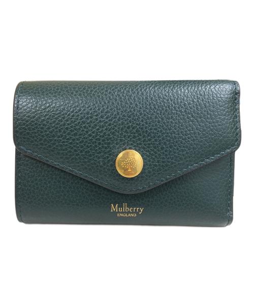 MULBERRY（マルベリー）MULBERRY (マルベリー) フォールデッド マルチカード ウォレット マルベリーグリーンの古着・服飾アイテム