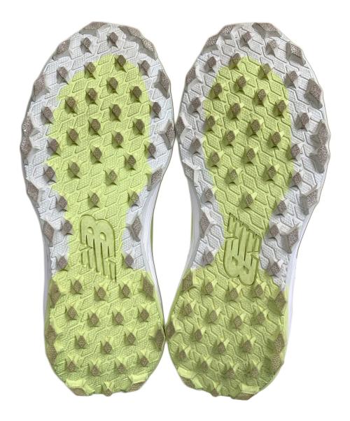 NEW BALANCE（ニューバランス）NEW BALANCE (ニューバランス) ゴルフシューズ イエロー×グレー サイズ:SIZE 25cmの古着・服飾アイテム