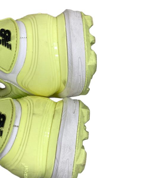 NEW BALANCE（ニューバランス）NEW BALANCE (ニューバランス) ゴルフシューズ イエロー×グレー サイズ:SIZE 25cmの古着・服飾アイテム
