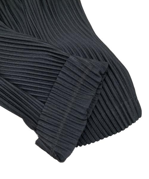 HOMME PLISSE ISSEY MIYAKE（オム プリッセ イッセイ ミヤケ）HOMME PLISSE ISSEY MIYAKE (オム プリッセ イッセイ ミヤケ) ベーシック プリーツパンツ ブラック サイズ:SIZE 2の古着・服飾アイテム
