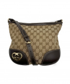 GUCCIグッチ）の古着「ラブリーGGショルダーバッグ」｜ベージュ