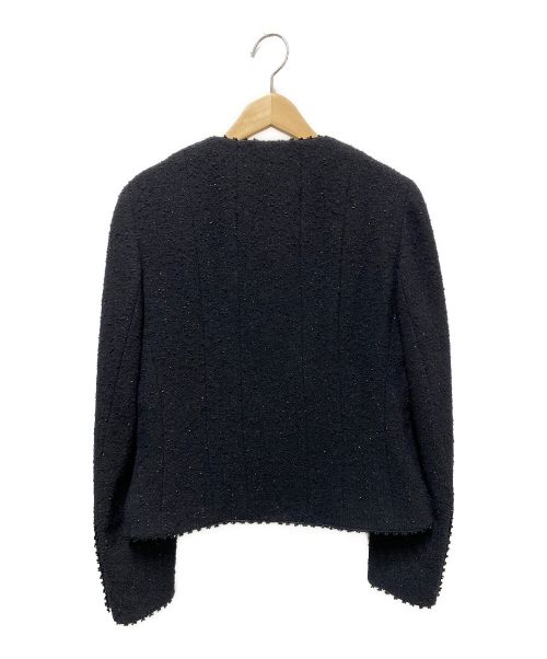 CHANEL（シャネル）CHANEL (シャネル) ヴィンテージツイードセットアップ ブラック サイズ:38の古着・服飾アイテム