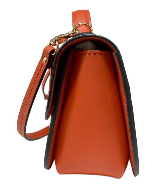 LONGCHAMP（ロンシャン）LONGCHAMP (ロンシャン) BOX-TROT クロスボディーショルダーバッグ オレンジの古着・服飾アイテム