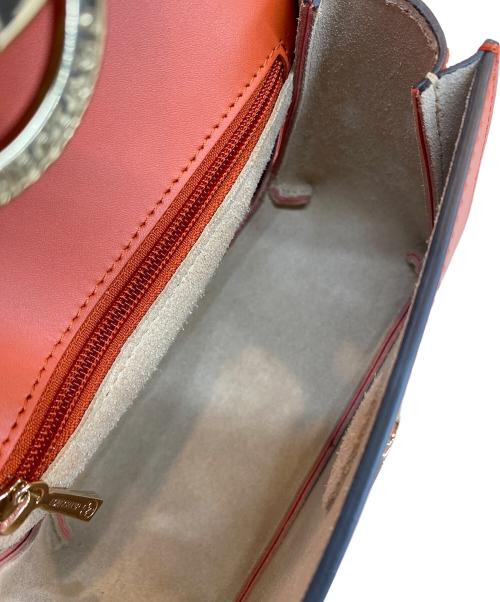 LONGCHAMP（ロンシャン）LONGCHAMP (ロンシャン) BOX-TROT クロスボディーショルダーバッグ オレンジの古着・服飾アイテム