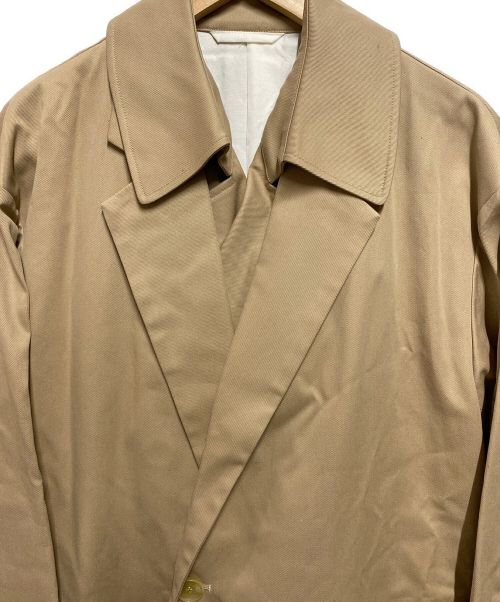 SEEALL（シーオール）SEEALL (シーオール) LAYERED COAT ベージュ サイズ:3の古着・服飾アイテム