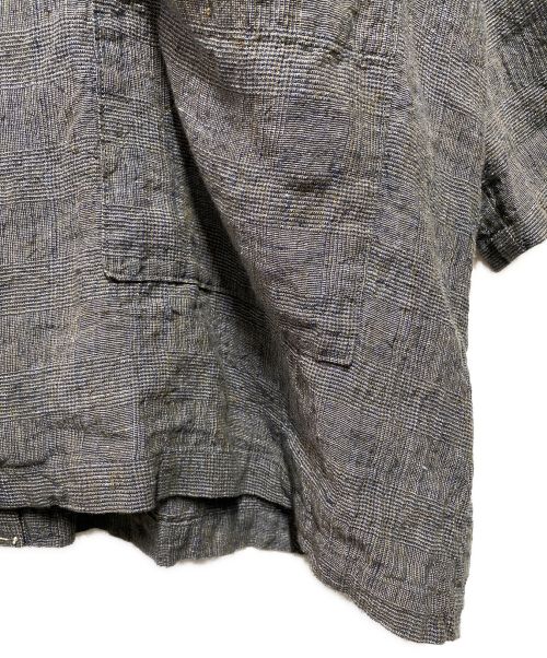 journal standard luxe（ジャーナルスタンダード ラックス）journal standard luxe (ジャーナルスタンダード リュクス) リネン コモドジャケット グレー サイズ:表記なしの古着・服飾アイテム