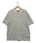 BATONER（バトナ―）の古着「23SS TORNADE COTTON BORDER T-SHIRT」｜アイボリー
