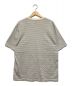 BATONER (バトナ―) 23SS TORNADE COTTON BORDER T-SHIRT アイボリー サイズ:2：3480円
