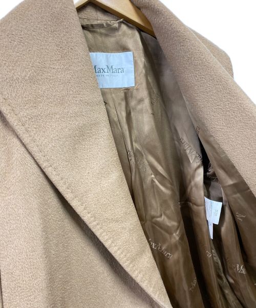 MaxMara（マックスマーラ）MaxMara (マックスマーラ) キャメルコート ベージュ サイズ:36の古着・服飾アイテム
