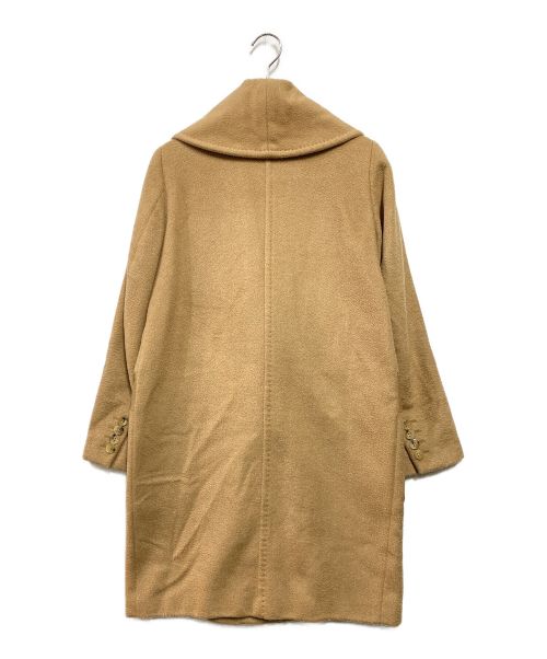 MaxMara（マックスマーラ）MaxMara (マックスマーラ) キャメルコート ベージュ サイズ:36の古着・服飾アイテム
