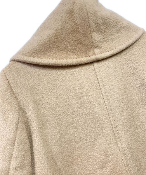 MaxMara（マックスマーラ）MaxMara (マックスマーラ) キャメルコート ベージュ サイズ:36の古着・服飾アイテム