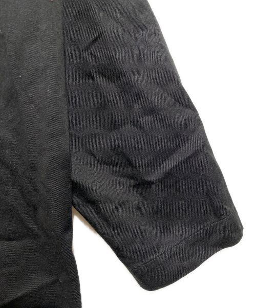 mizuiro-ind（ミズイロインド）mizuiro-ind (ミズイロインド) コットンガウンコート ブラック サイズ:表記なしの古着・服飾アイテム