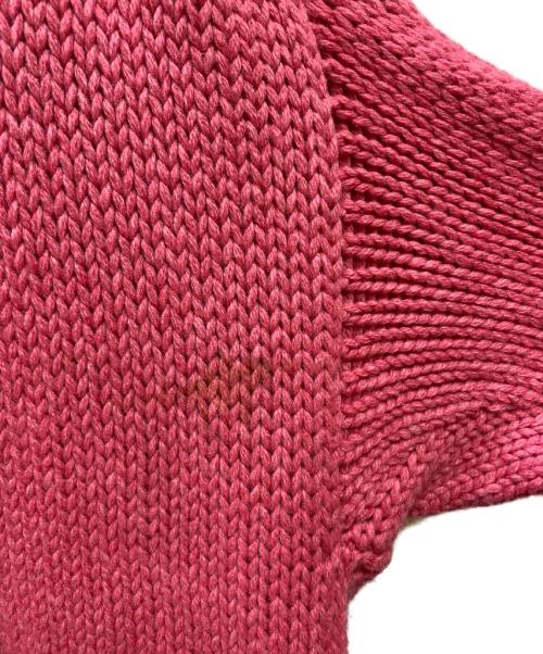 BLUEBIRD BOULEVARD（ブルーバードブルバード）BLUEBIRD BOULEVARD (ブルーバードブルバード) Fine Lamb & Cashmere Bulky Knit Cardigan ピンク サイズ:表記なしの古着・服飾アイテム