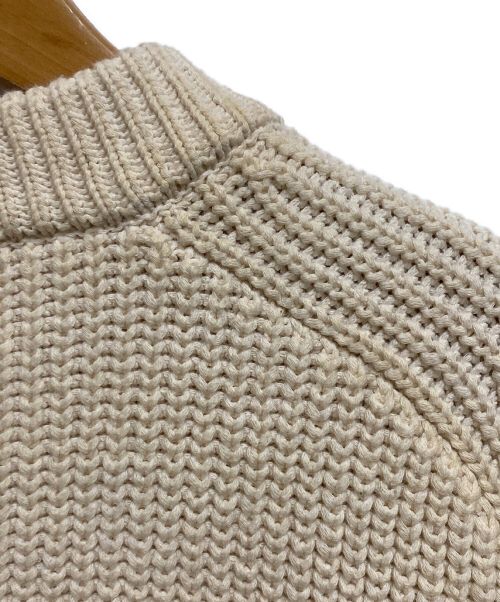 DEMYLEE（デミリー）DEMYLEE (デミリー) Ron Herman (ロンハーマン) 別注JODIE ORGANIC COTTON CARDIGAN アイボリー サイズ:Sの古着・服飾アイテム