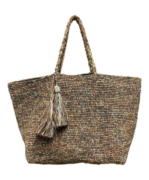 MAISON N.H PARIS（メゾン・エヌ・アッシュ・パリ）MAISON N.H PARIS (メゾン・エヌ・アッシュ・パリ) GRAND Bag ベージュの古着・服飾アイテム