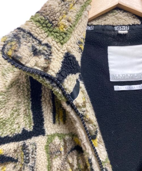 NAPA by MARTINE ROSE（ナパ バイ マーティンローズ）NAPA by MARTINE ROSE (ナパ バイ マーティンローズ) ボアジャケット ブラウン サイズ:Мの古着・服飾アイテム