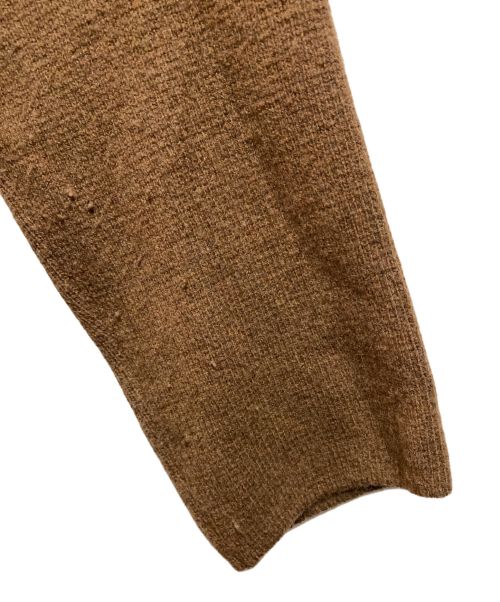 ATON（エイトン）ATON (エイトン) カシミヤウールニットワンピース ブラウン サイズ:2の古着・服飾アイテム