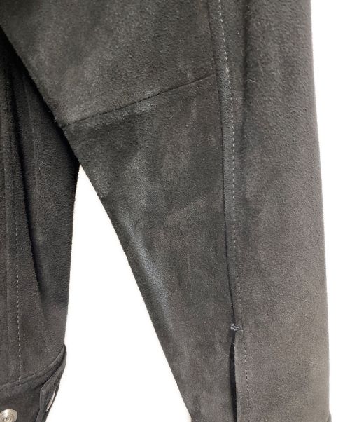 NEIGHBORHOOD（ネイバーフッド）NEIGHBORHOOD (ネイバーフッド) SUEDE TYPE-2 JACKET ブラック サイズ:Ｍの古着・服飾アイテム