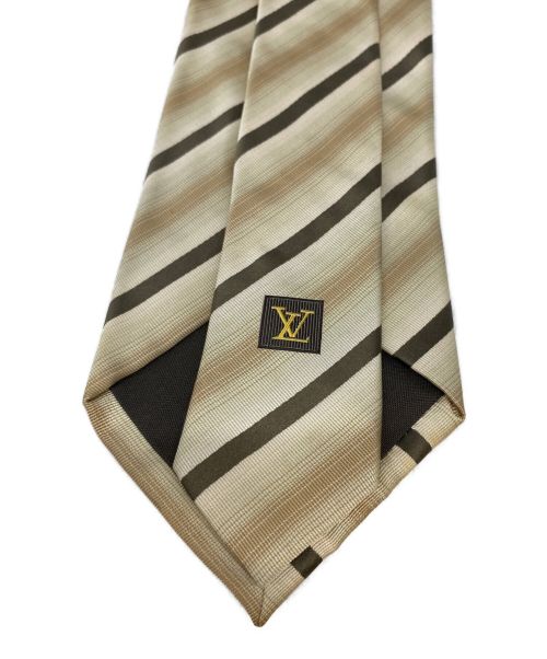 LOUIS VUITTON（ルイ ヴィトン）LOUIS VUITTON (ルイ ヴィトン) ネクタイ ベージュ サイズ:サイズ詳細参照の古着・服飾アイテム