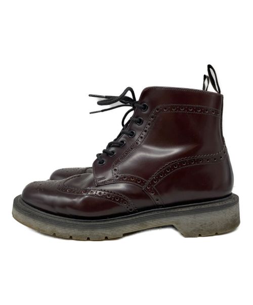 LOAKE（ローク）LOAKE (ローク) ウィングチップブーツ ブラウン サイズ:7の古着・服飾アイテム