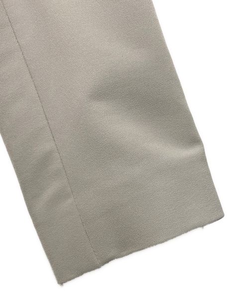 eimy istoire（エイミーイストワール）eimy istoire (エイミーイストワール) EM pearlバックプリーツバイカラーリボンジャケット グレー サイズ:FREEの古着・服飾アイテム