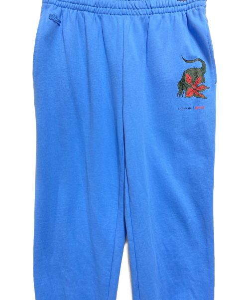 LACOSTE（ラコステ）LACOSTE (ラコステ) STRANGER THINGS (ストレンジャーシングス) スウェットパンツ ブルー サイズ:2の古着・服飾アイテム