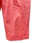 中古・古着 INSCRIRE (アンスクリア) Linen Coating Pegtop Pants ピンク サイズ:38：8000円