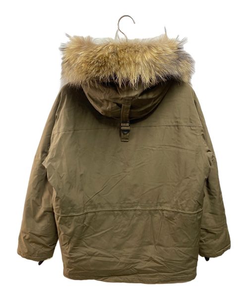 stussy（ステューシー）stussy (ステューシー) N-3Bダウンジャケット オリーブ サイズ:Мの古着・服飾アイテム