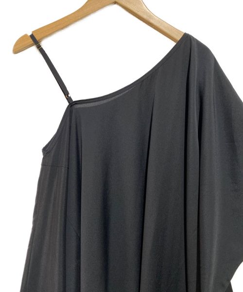 Plage（プラージュ）Plage (プラージュ) ワンショルダーワンピース ブラック サイズ:36の古着・服飾アイテム