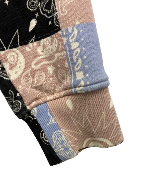 ICE CREAM（アイスクリーム）ICE CREAM (アイスクリーム) ペイズリーパッチワークパーカー マルチカラー サイズ:Sの古着・服飾アイテム