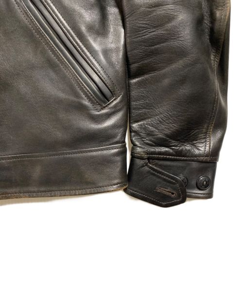 LUA（ルア）LUA (ルア) Y'2 leather (ワイツーレザー) LIMITED EDITION HORSE HIDE JACKET ブラック サイズ:36の古着・服飾アイテム