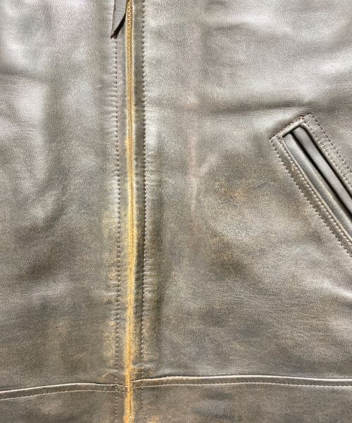 LUA（ルア）LUA (ルア) Y'2 leather (ワイツーレザー) LIMITED EDITION HORSE HIDE JACKET ブラック サイズ:36の古着・服飾アイテム