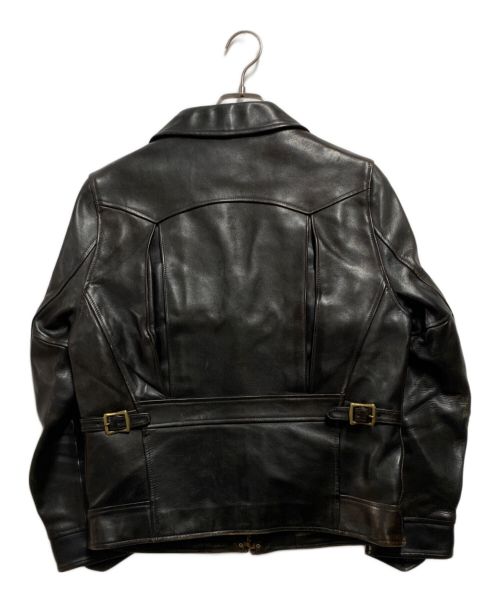 LUA（ルア）LUA (ルア) Y'2 leather (ワイツーレザー) LIMITED EDITION HORSE HIDE JACKET ブラック サイズ:36の古着・服飾アイテム